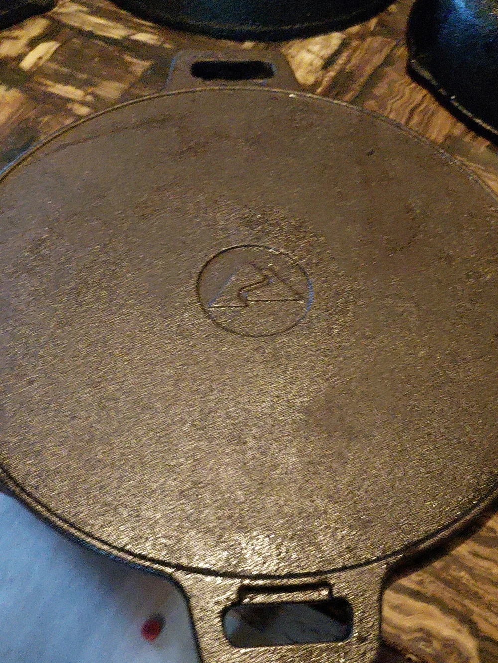 Black Cast Iron Skillet Set - Heavy-Duty Frying Pans and Grill Pan 4pieces
